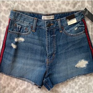 Abercrombie High Waisted Shorts (NWT)